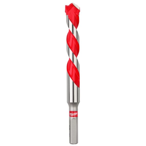 Milwaukee 48-20-9040 SHOCKWAVE IMPACT DUTY 58 x 4 x 6 Carbide Hammer Drill Bit Milwaukee 48-20-9040 SHOCKWAVE IMPACT DUTY 5/8" x 4" x 6" Carbide Hammer Drill Bit