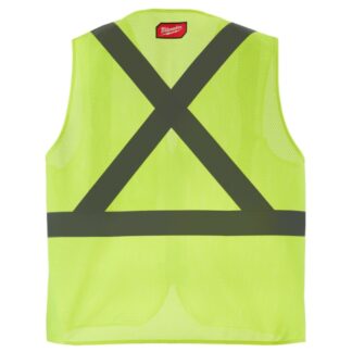 Milwaukee Hi-Viz Class 2 One-Pocket Mesh Safety Vest (3)