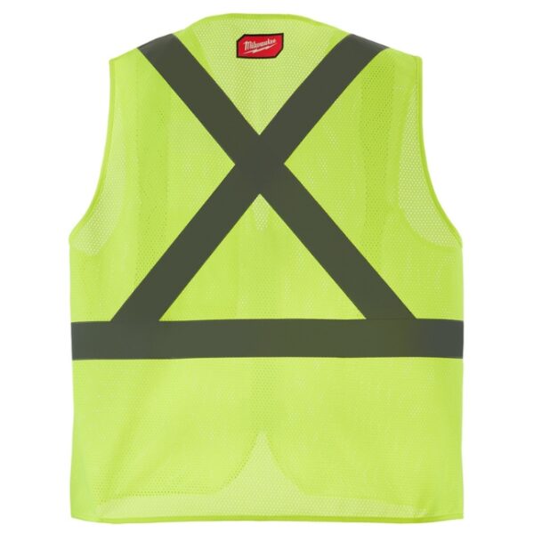 Milwaukee Hi-Viz Class 2 One-Pocket Mesh Safety Vest
