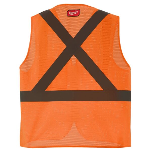 Milwaukee Hi-Viz Class 2 One-Pocket Mesh Safety Vest
