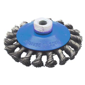 Jet 554359 4-1/2" Knot Twisted Conical Brush SST