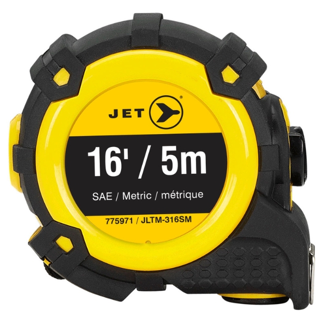 Jet 775971 16' Autolock SAE/Metric Tape Measure