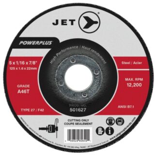 Jet A46T Powerplus T27 Cut-Off Wheel 7x1/16x7/8"