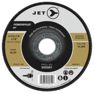 Jet AL30 PowerPlus NF T27 Cutting Wheel 4-1/2x1/8/7/8"