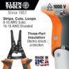 Klein 11054EINS Insulated Wire StripperCutter (1) Klein 11054EINS Klein-Kurve Insulated Wire Stripper/Cutter