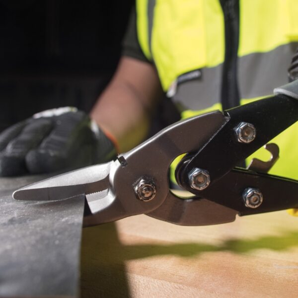 Klein 1201R Right-Cut Aviation Snips with Wire Cutter