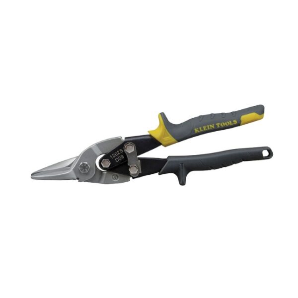 Klein 1202S Straight Aviation Snips with Wire Cutter