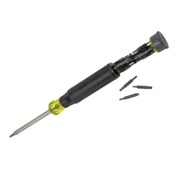 Klein 32327 27-in-1 Multi-Bit Precision Screwdriver with Tamperproof Bits