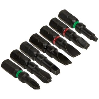 Klein 32796 Pro Impact Power Bits Assorted 7-Pack