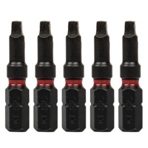 Klein 32797 Square SQ2 Pro Impact Power Bits 5-Pack