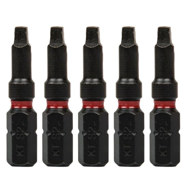 Klein 32797 Square SQ2 Pro Impact Power Bits 5-Pack