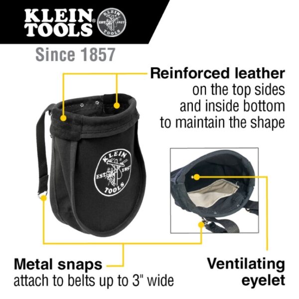 Klein 51A 9" x 3.5" x 10" Nut and Bolt Tool Pouch