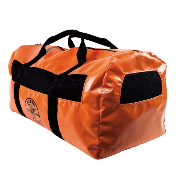 Klein 5216V Lineman Duffel Bag (3) Klein 5216V Lineman Vinyl Duffel Bag 12" x 12" x 24"