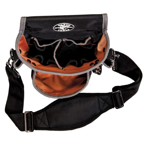Klein 5243 11-1/2" x 4-1/2" x 10" TRADESMAN PRO 15-Pocket Tool Pouch