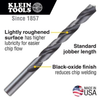 Klein 53100 116 x 118-Degree High Speed Drill Bit (1)