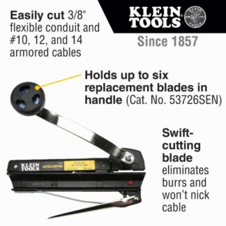 Klein 53725 Armored and BX Cable Cutter (1)