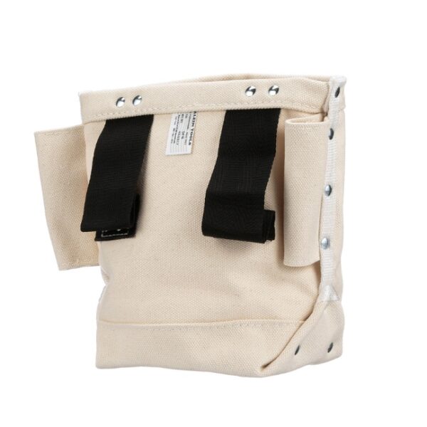 Klein 5416 5" x 10" x 9" Bull-Pin and Bolt Pouch with Belt Strap Connect