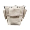 Klein 5416TBR 5" x 10" x 9" Bolt Retention Canvas Tool Pouch with Tunnel Loop
