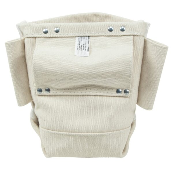 Klein 5416TSR 5" x 9" x 10" No. 4 Canvas Bolt Bag with Drain Holes