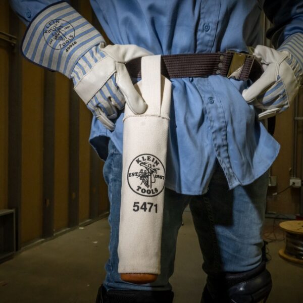 Klein 5471 No. 4 Canvas Electrode Bag (1) Klein 5471 No. 4 Canvas Electrode Bag