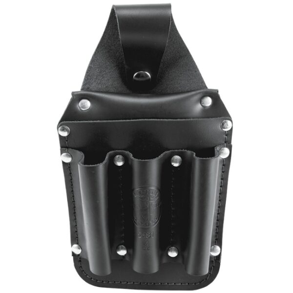 Klein 5481 5-3/4" x 2-1/2" x 10" 6-Pocket Leather Tool Organizer