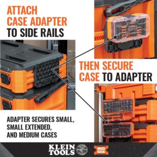 Klein 54875MB MODBOX Case Adapter Rail Attachment (2)