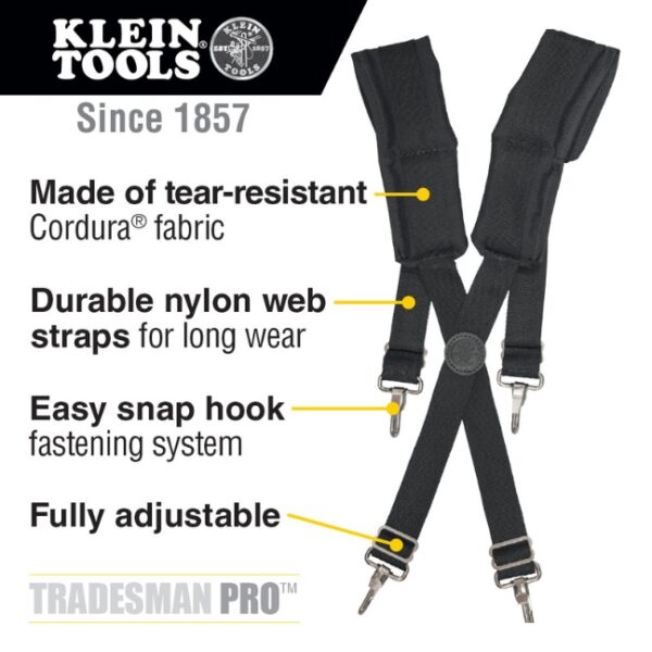 Klein 5717 POWERLINE Padded Suspenders