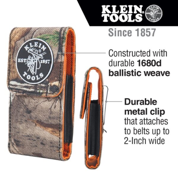 Klein 55564 TRADESMAN PRO Extra-Large Camo Phone Holder
