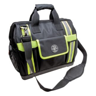 Klein 55598 TRADESMAN PRO 16" 42-Pocket Hi-Viz Tool Bag