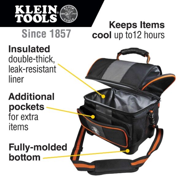 Klein 55601 TRADESMAN PRO 12 Quart Soft Lunch Cooler