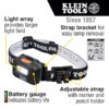 Klein 56049 Rechargeable Light Array LED Headlamp with Adjustable Strap