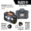 Klein 56062 300 Lumens Rechargeable Headlamp and Work Light (1) Klein 56062 300 Lumens Rechargeable Headlamp and Work Light
