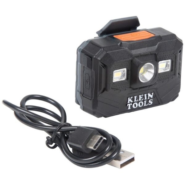 Klein 56062 300 Lumens Rechargeable Headlamp and Work Light Klein 56062 300 Lumens Rechargeable Headlamp and Work Light