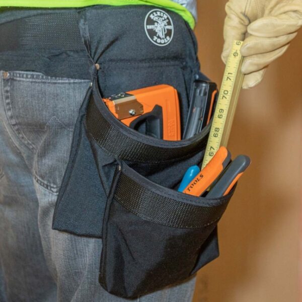 Klein 5702 POWERLINE Series 2-Pocket Tool Pouch
