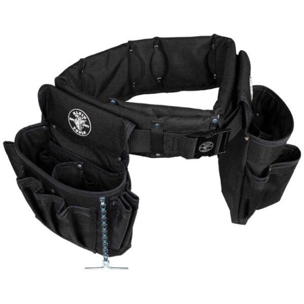 Klein 5710 Series 27-Pocket Electrician's Padded Tool BeltPouch Combo (1) Klein 5710 Series 27-Pocket Electrician's Padded Tool Belt/Pouch Combo