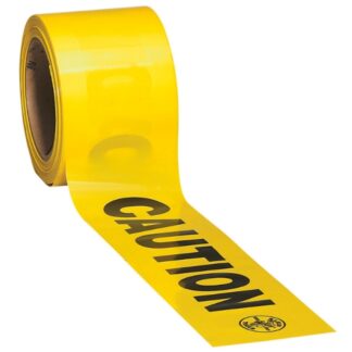 Klein 58000 Caution Tape – Yellow 3″ x 200ft