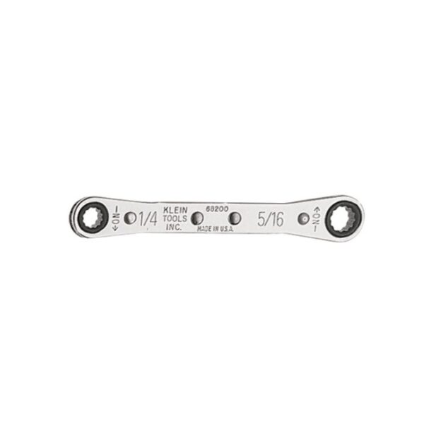 Klein 68200 14 x 516 Ratcheting Box Wrench Klein 68200 1/4" x 5/16" Ratcheting Box Wrench