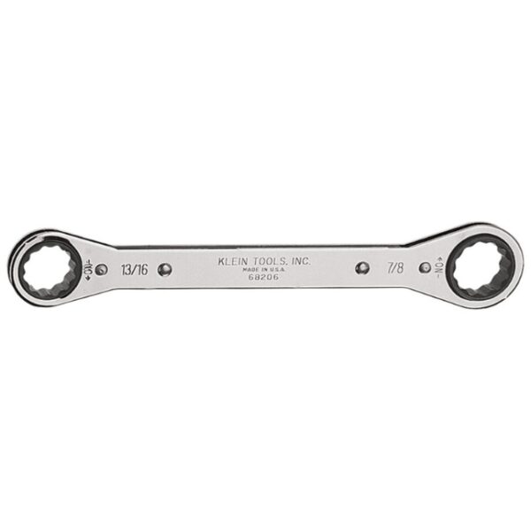 Klein 68206 13/16" x 7/8" Ratcheting Box Wrench