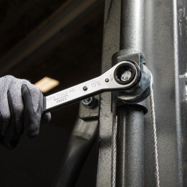 Klein 68221 Ratcheting Box Wrench Set 5-Piece