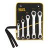 Klein 68221 Ratcheting Box Wrench Set 5-Piece