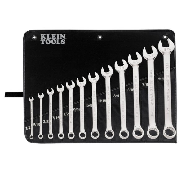 Klein 68404 Combination Wrench Set 12-Piece Klein 68404 Combination Wrench Set 12-Piece