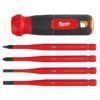 Milwaukee 48-22-2216 4-in-1 1000V Insulated Slim-Tip Multi-Bit Screwdriver