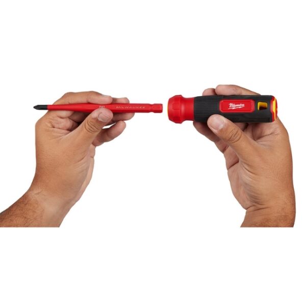 Milwaukee 48-22-2216 4-in-1 1000V Insulated Slim-Tip Multi-Bit Screwdriver
