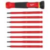 Milwaukee 48-22-2217 8-in-1 1000V Insulated Precision Multi-Bit Screwdriver Set