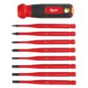 Milwaukee 48-22-2218 8-in-1 1000V Insulated Slim-Tip Multi-Bit Screwdriver