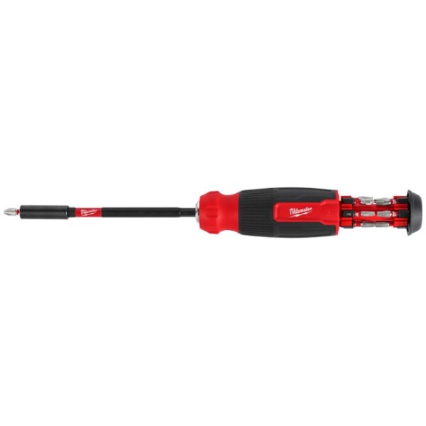 Milwaukee 48-22-2915 14-in-1 Multi-Bit Screwdriver with SHOCKWAVE IMPACT DUTY Bits (1) Milwaukee 48-22-2915 14-in-1 Multi-Bit Screwdriver with SHOCKWAVE IMPACT DUTY Bits