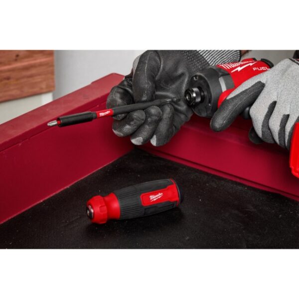 Milwaukee 48-22-2915 14-in-1 Multi-Bit Screwdriver with SHOCKWAVE IMPACT DUTY Bits (7) Milwaukee 48-22-2915 14-in-1 Multi-Bit Screwdriver with SHOCKWAVE IMPACT DUTY Bits