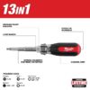 Milwaukee 48-22-2917 13-in-1 Magnetic Multi-Bit Screwdriver (1) Milwaukee 48-22-2917 13-in-1 Magnetic Multi-Bit Screwdriver with PH/SL/SQ/ECX Bits