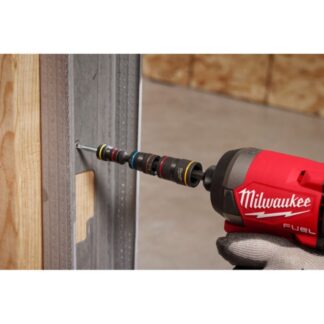 Milwaukee 48-22-2921 Multi-Nut Driver with SHOCKWAVE IMPACT DUTY Flip Magnetic Nut Drivers (3)