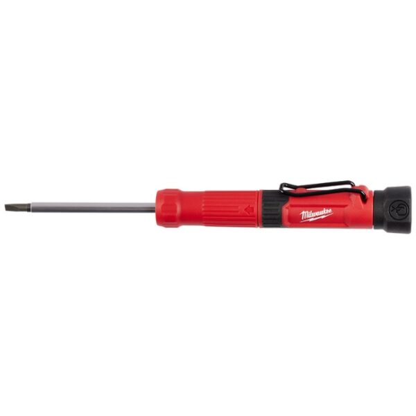 Milwaukee 48-22-2932 4-in-1 Pocket Precision Multi-Bit Screwdriver (2) Milwaukee 48-22-2932 4-in-1 Pocket Precision Multi-Bit PH/SL Screwdriver